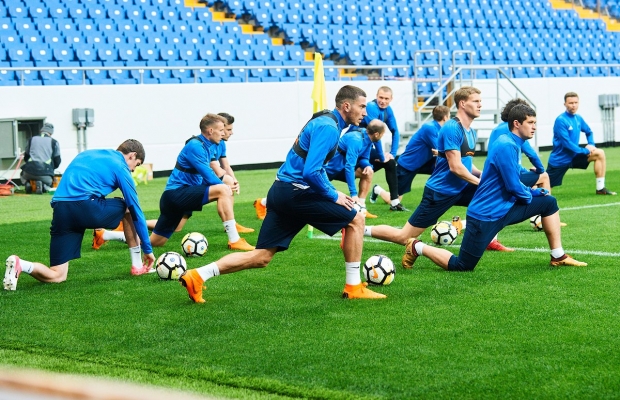 В первой тренировке на "Ростов Арене" приняли участие все игроки основного состава "Ростова"